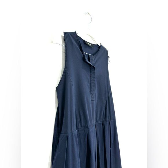 Rachel Comey sleeveless midi dress in navy - Picture 6 of 8